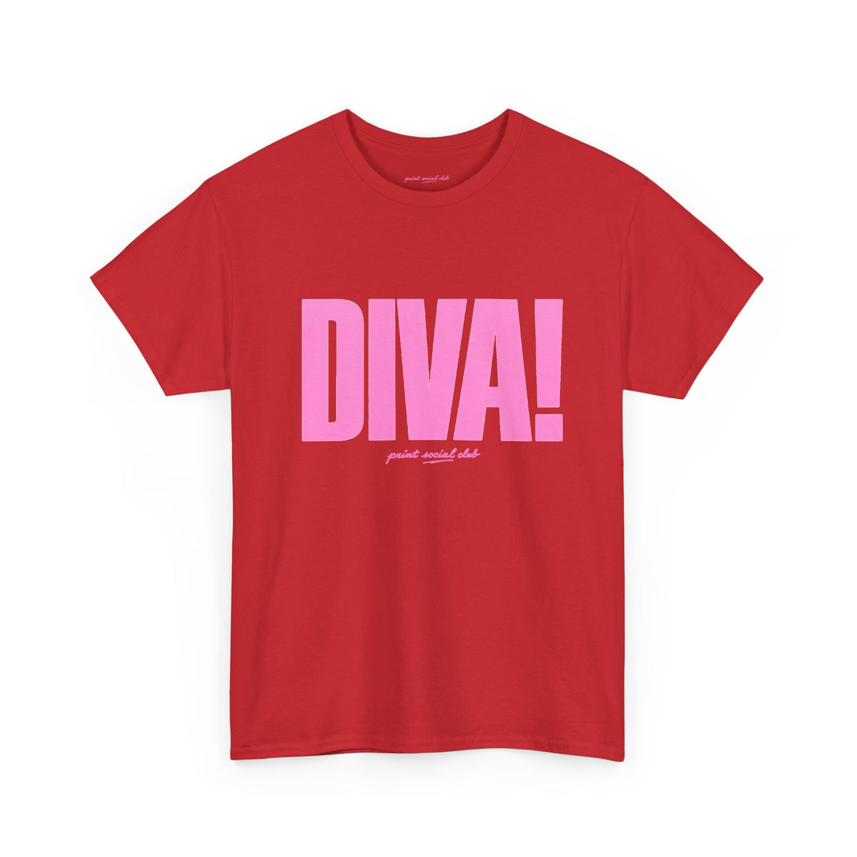 DIVA! Classic Tee, front