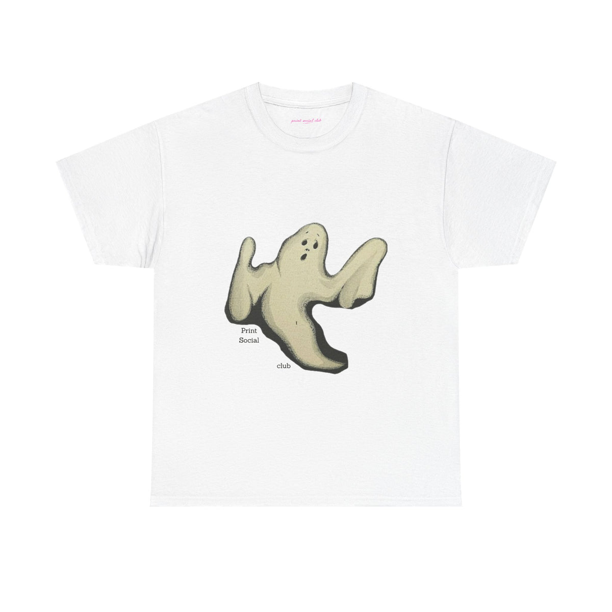 Boo Classic Tee in White, front