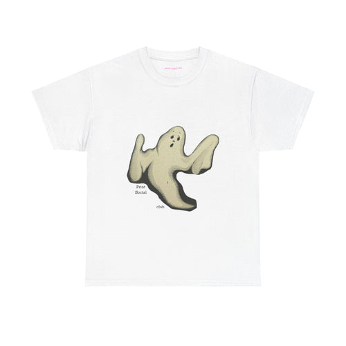 Boo Classic Tee in White, front
