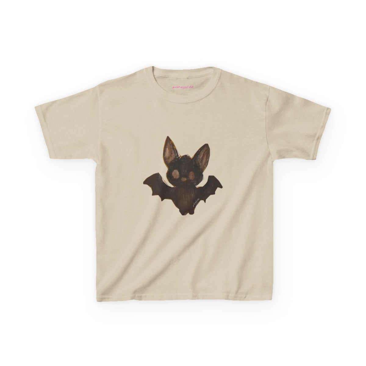 Little Bat Baby Tee, front