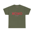 XOXO Classic Tee in Military Green, front