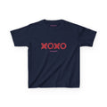 XOXO Baby Tee in Navy, front