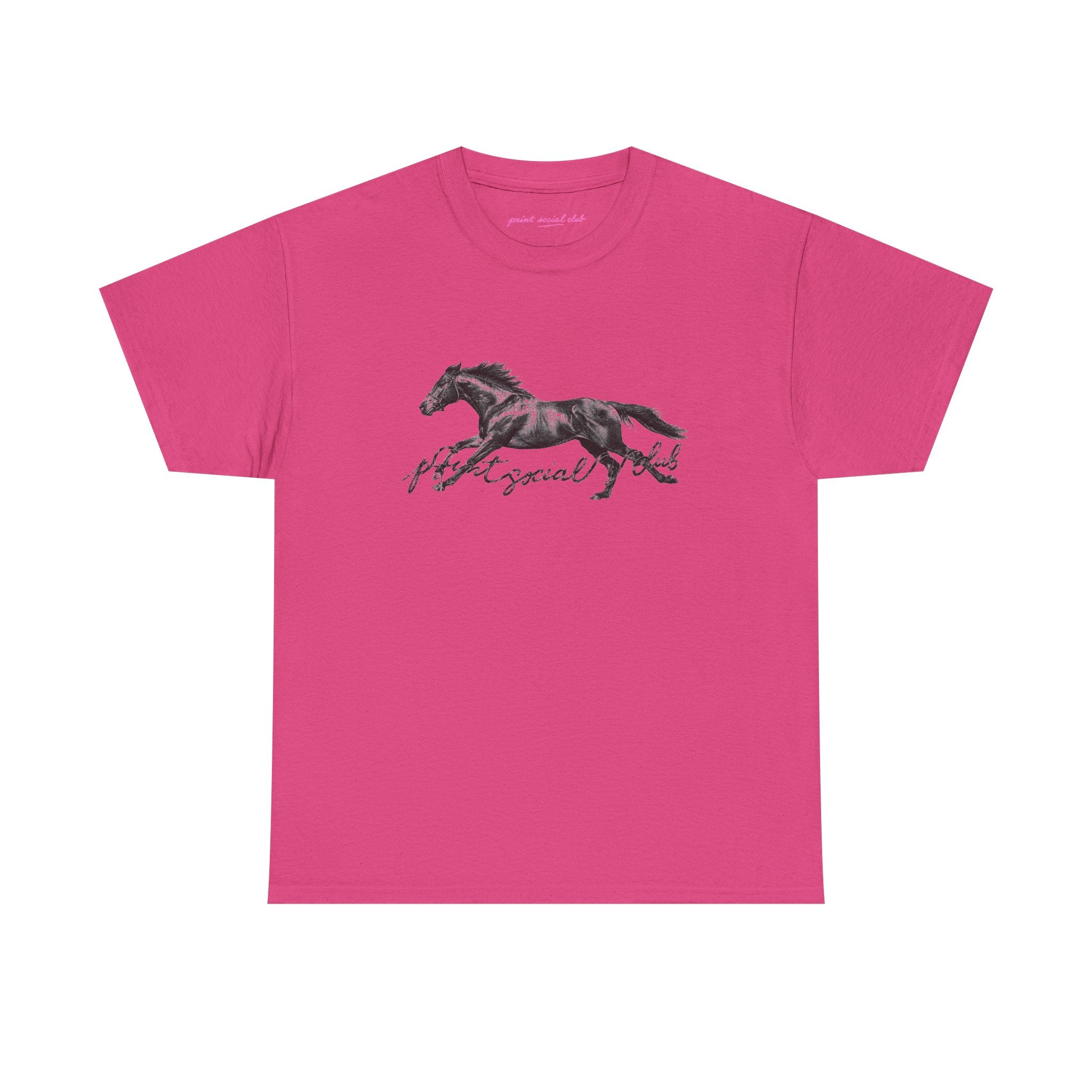 The Horse Classic Tee in Heliconia, front