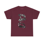 Heels Classic Tee in Maroon, front