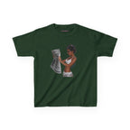 News Baby Tee in Forest Green, front