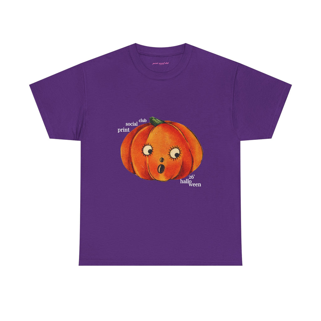 Halloween 26 Classic Tee in Purple, front
