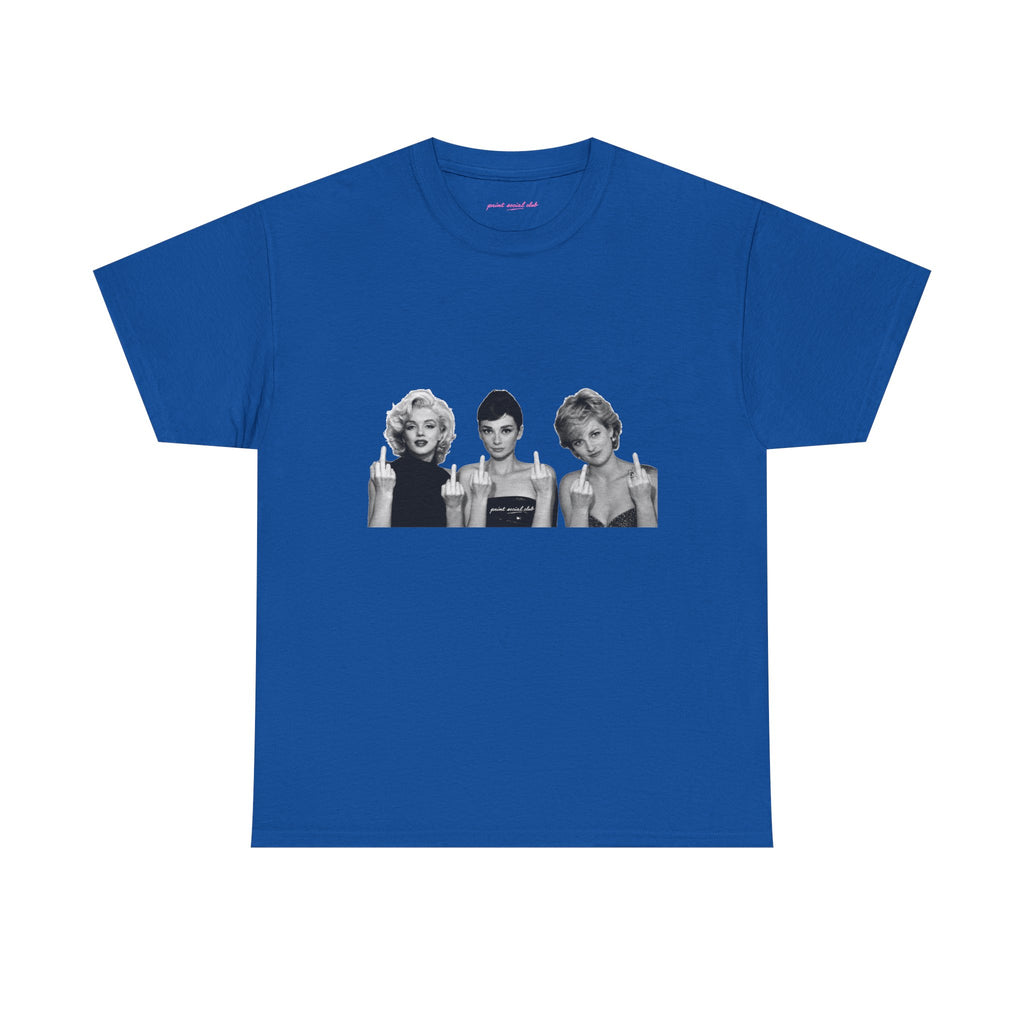 Iconic 3 Classic Tee in Royal, front