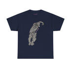 Leopardess Classic Tee in Navy, front