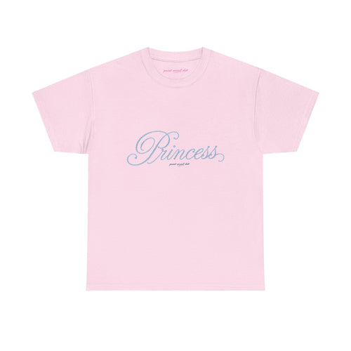 Blue Princess Classic Tee in Light Pink, front