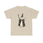 Wizard Cat Classic Tee in Sand, front