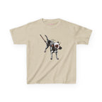 Skeleton Dog Baby Tee, front