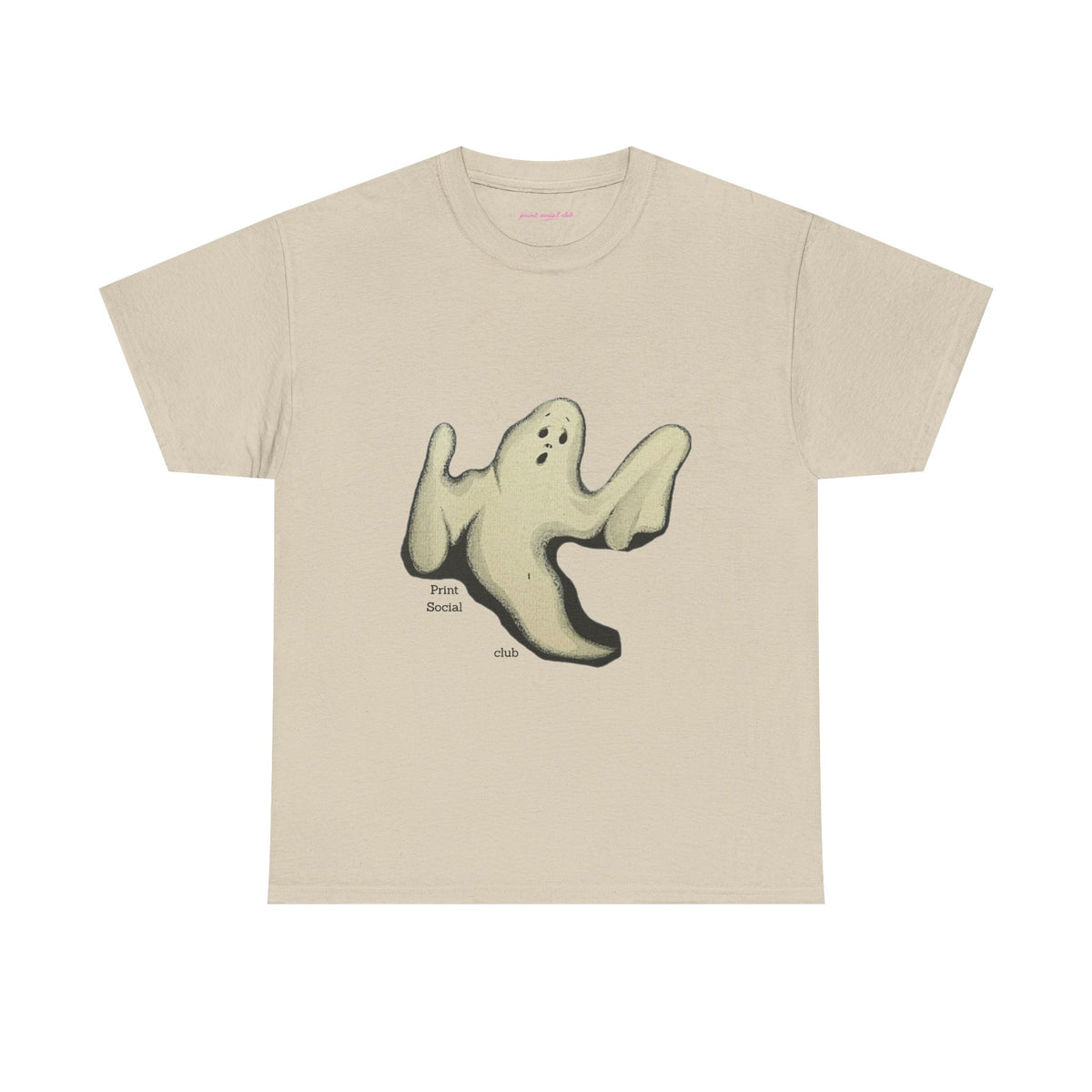 Boo Classic Tee in Sand, front