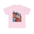 Pumpkin Kiss Classic Tee in Light Pink, front