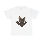 Little Bat Classic Tee in White, front