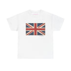 United Jack Classic Tee in White, front