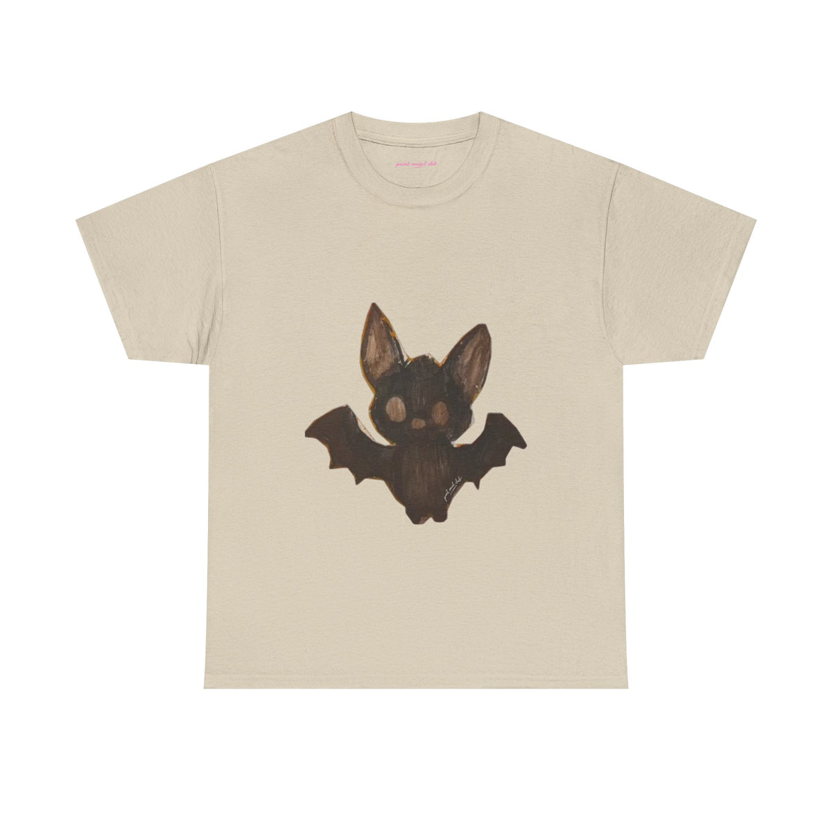 Little Bat Classic Tee in Sand, front
