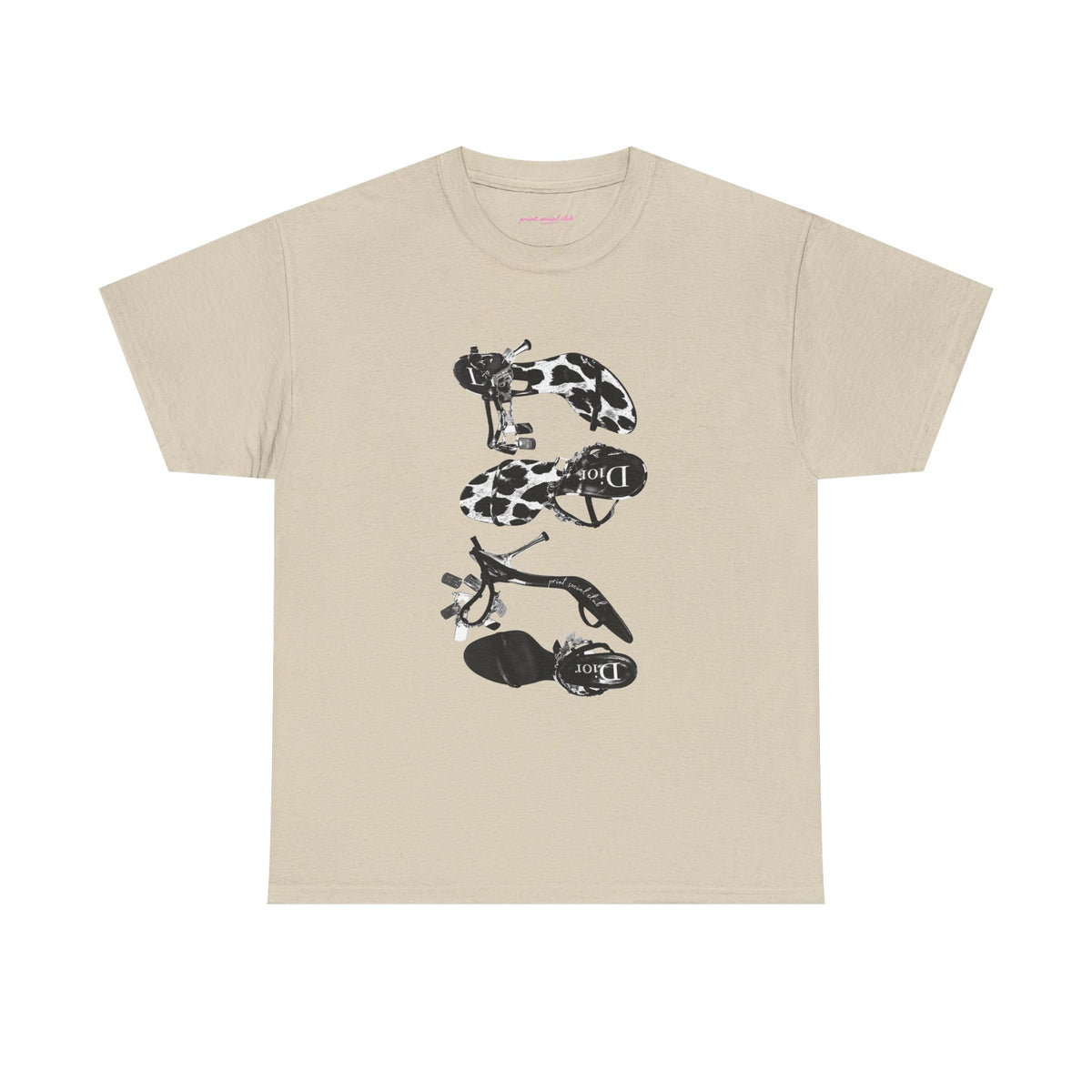 Heels Classic Tee in Sand, front