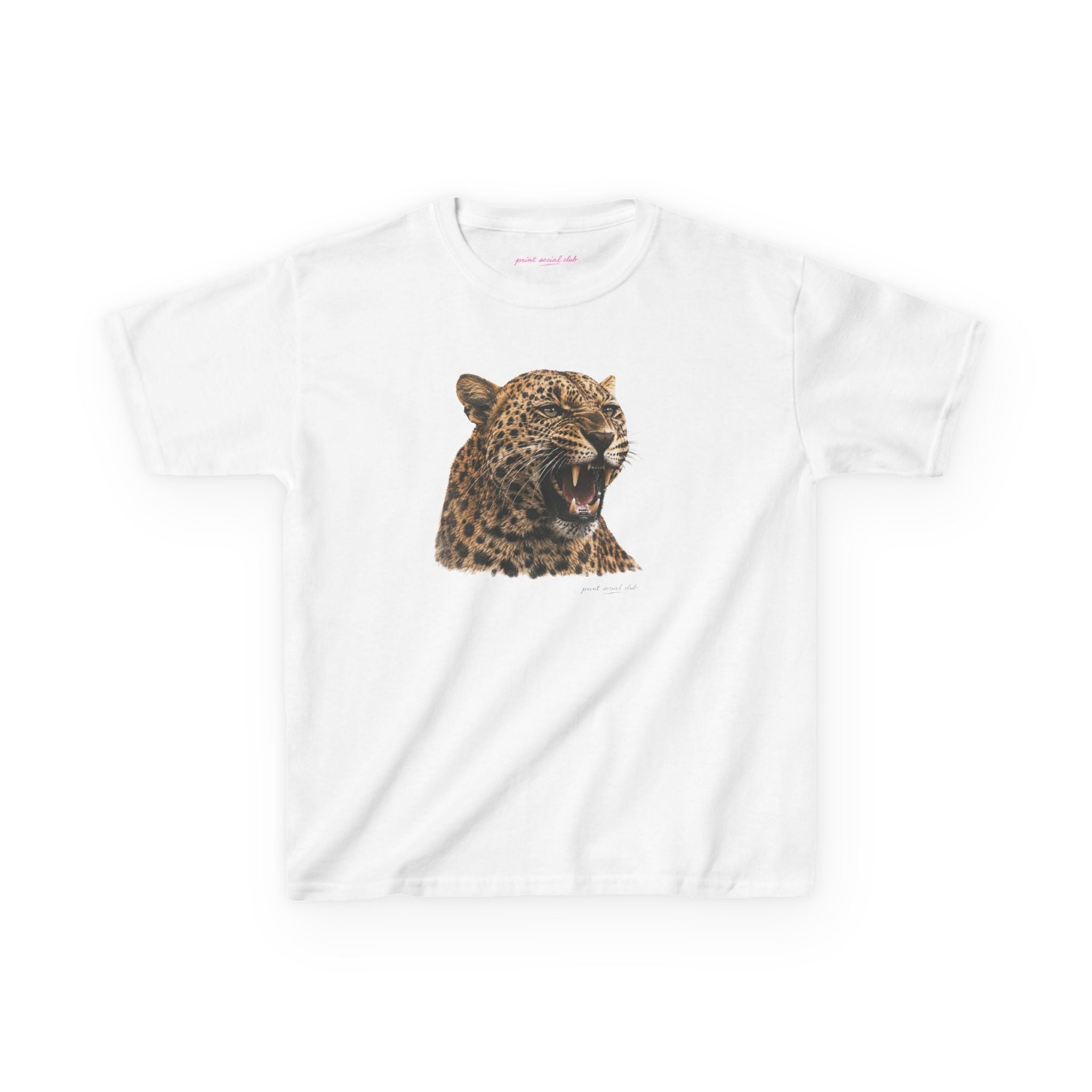 Safari '94 Baby Tee in White, front