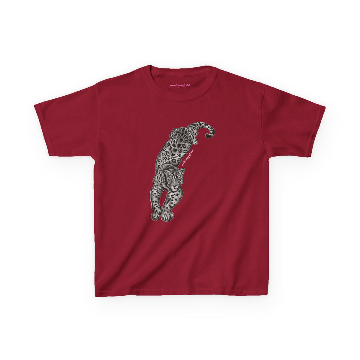 Leopardess Baby Tee, front