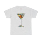 Pumpkin Martini Classic Tee in Ash, front