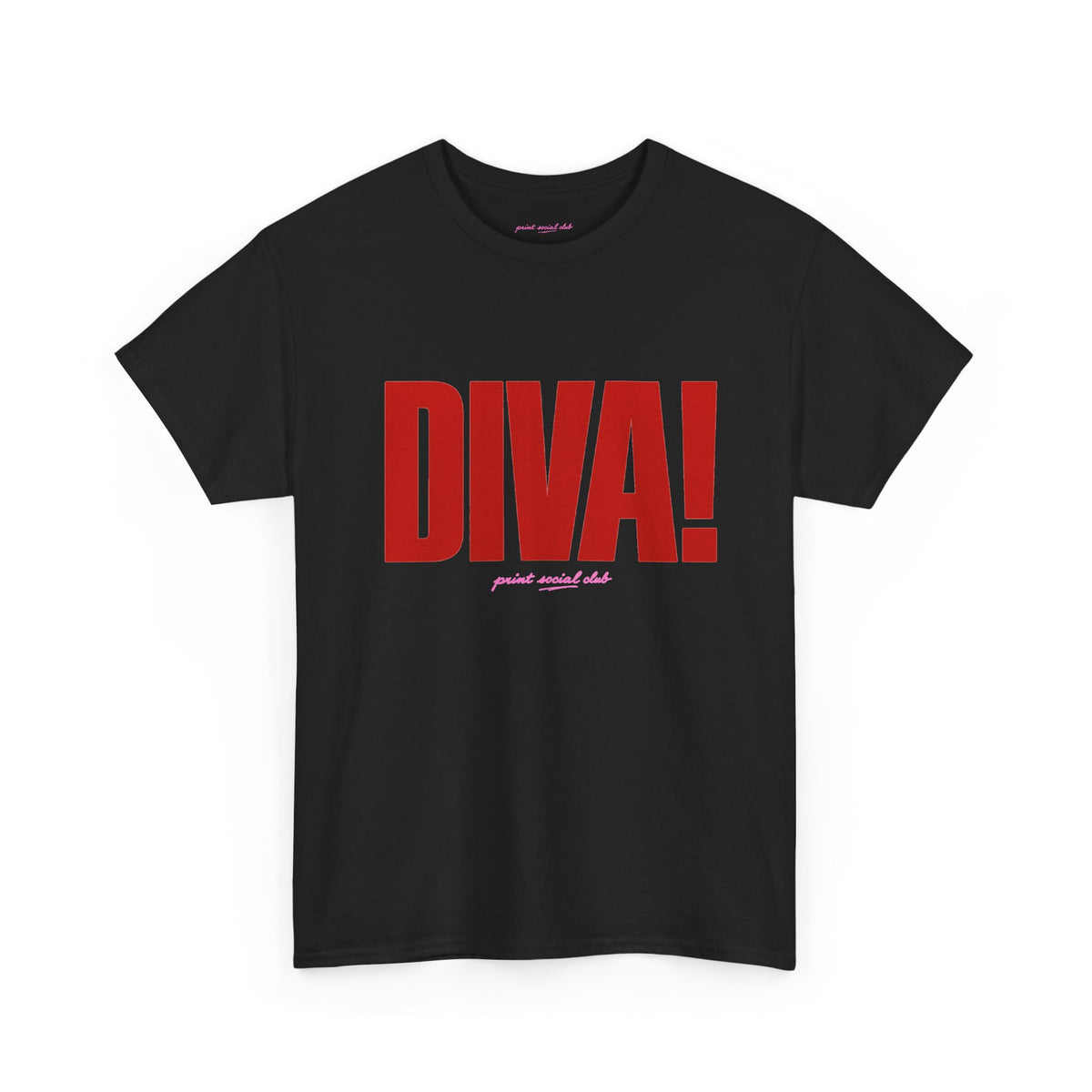 DIVA! Classic Tee, front