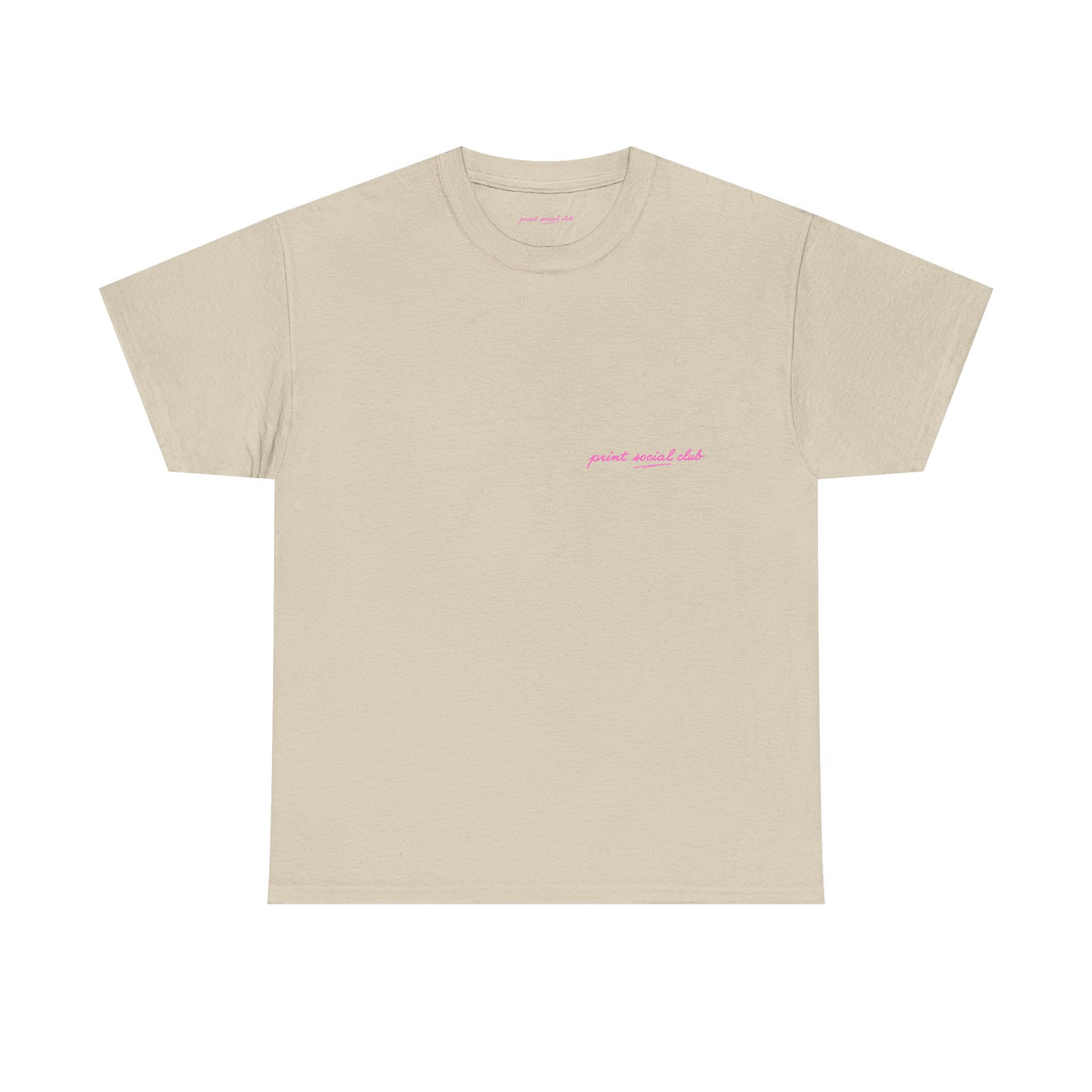 LNF Classic Tee in Sand, front