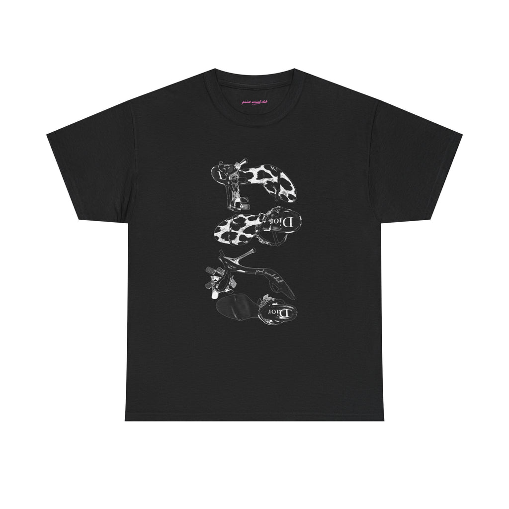 Heels Classic Tee in Black, front