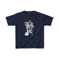 Moss Baby Tee in Navy, front