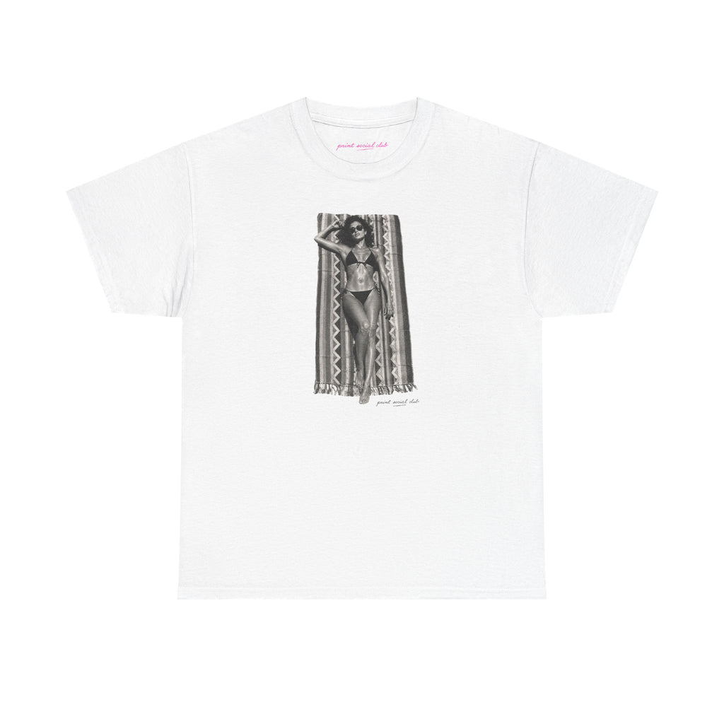 UV 11 Classic Tee in White, front
