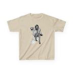 Moss Baby Tee in Sand, front