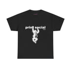 Save Wild Monkeys Classic Tee in Black, front