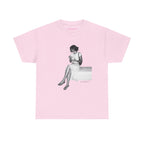 Gelato Hour Classic Tee in Light Pink, front