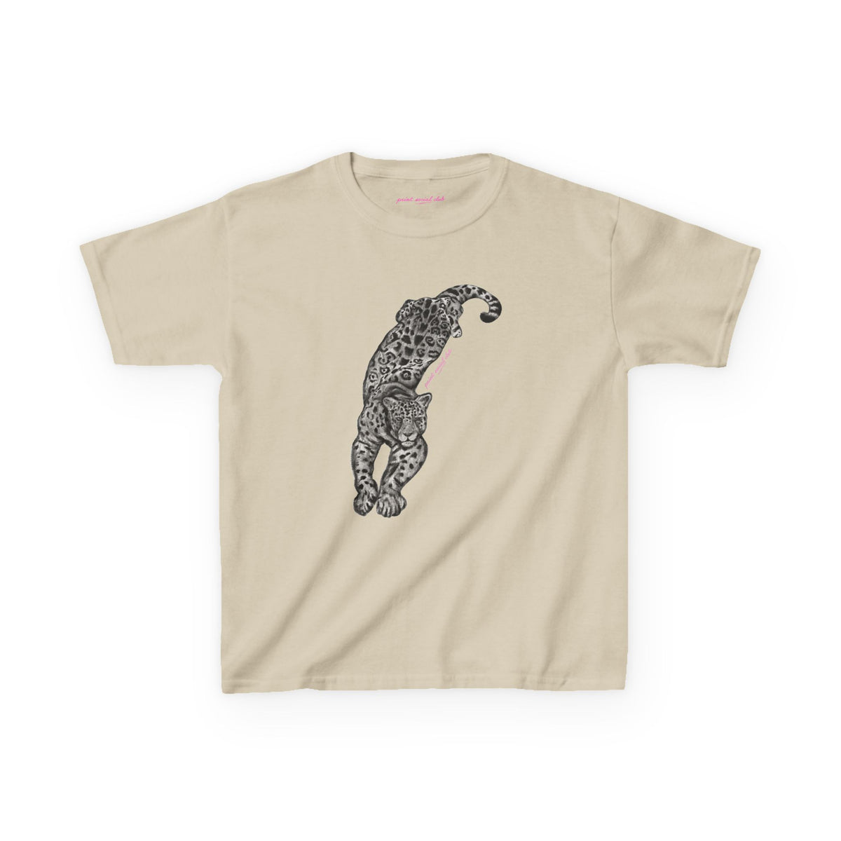 Leopardess Baby Tee, front