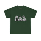 Iconic 3 Classic Tee in Forest Green, front