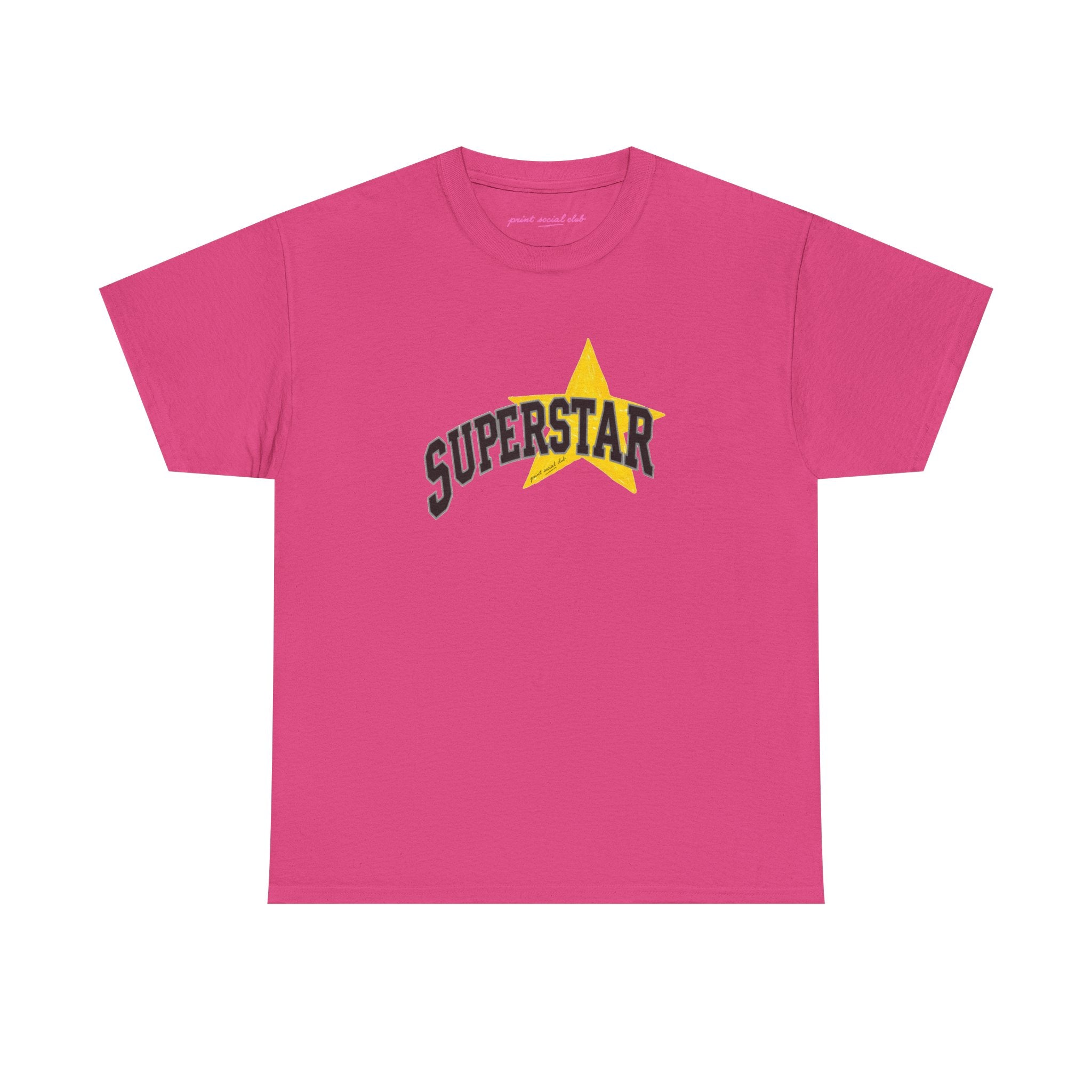 Superstar Classic Tee in Heliconia, front