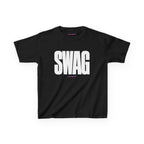 SWAG Baby Tee in Black, front