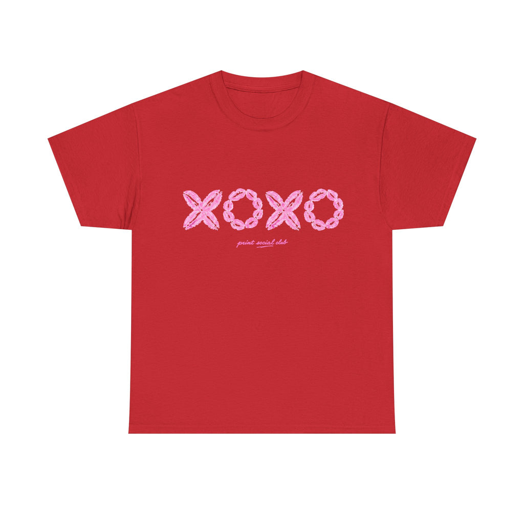 XOXO Classic Tee in Red, front
