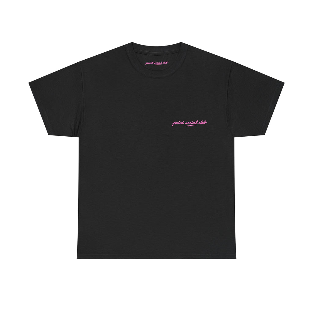 Friends Classic Tee - double sided in Black, front