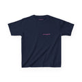 LNF Baby Tee in Navy, front