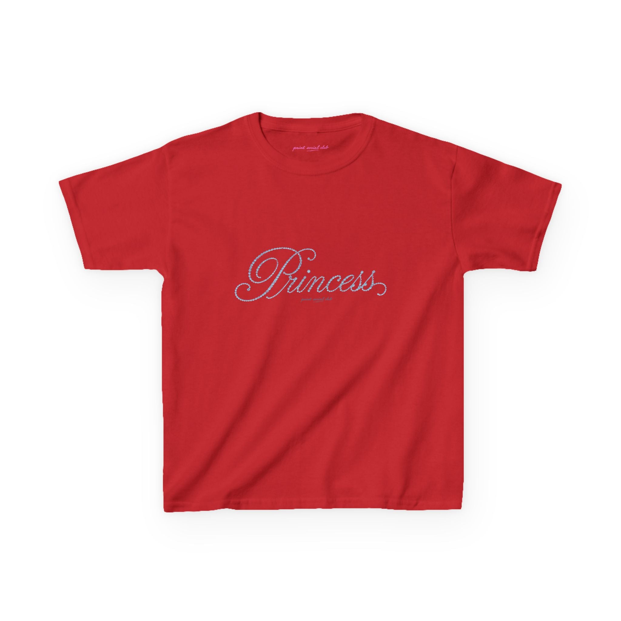 Blue Princess Baby Tee