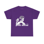 Camera Kid Classic Tee in Purple, front