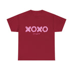 XOXO Classic Tee in Cardinal Red, front