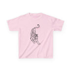 Stretching Baby Tee in Light Pink, front