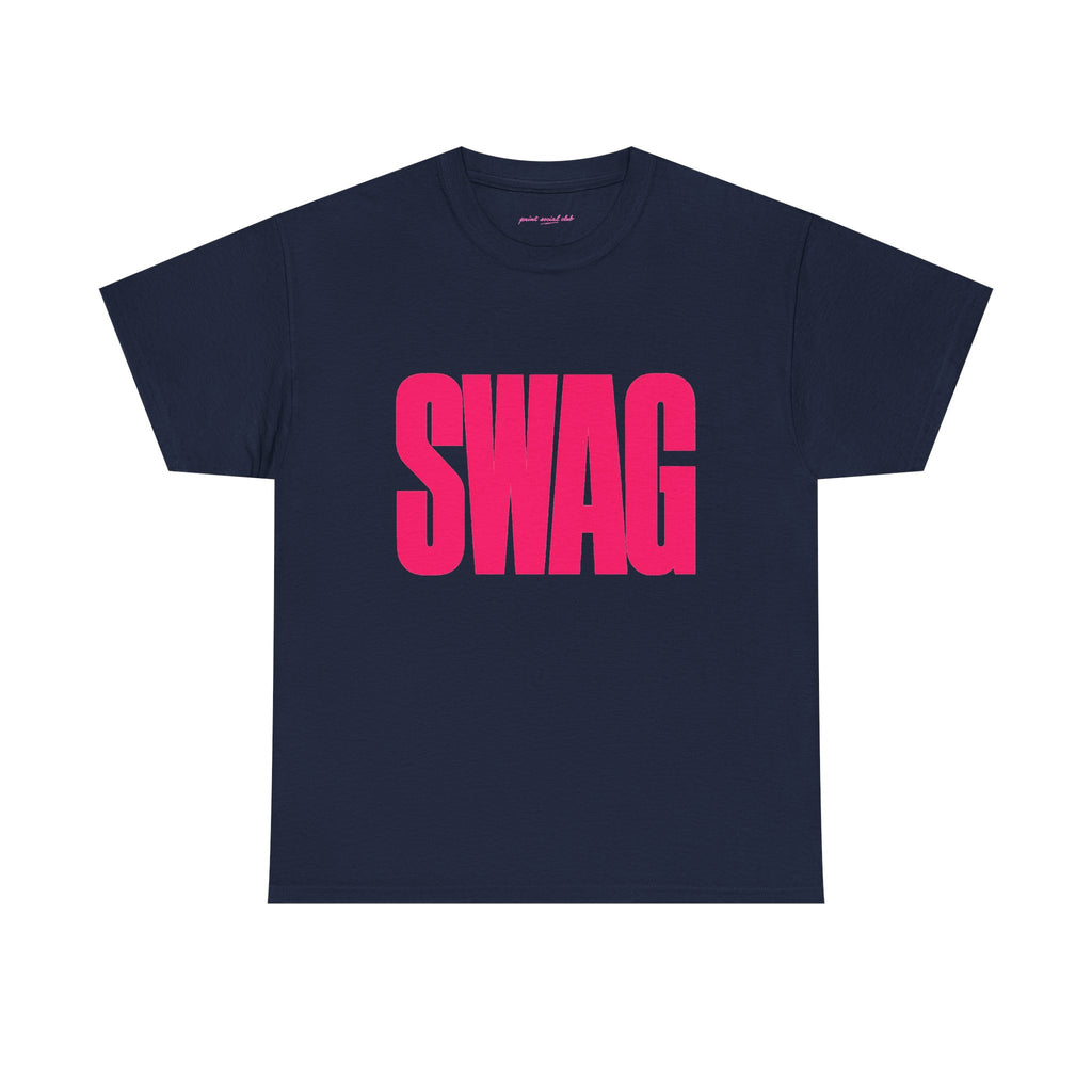 SWAG Classic Tee in Navy, front
