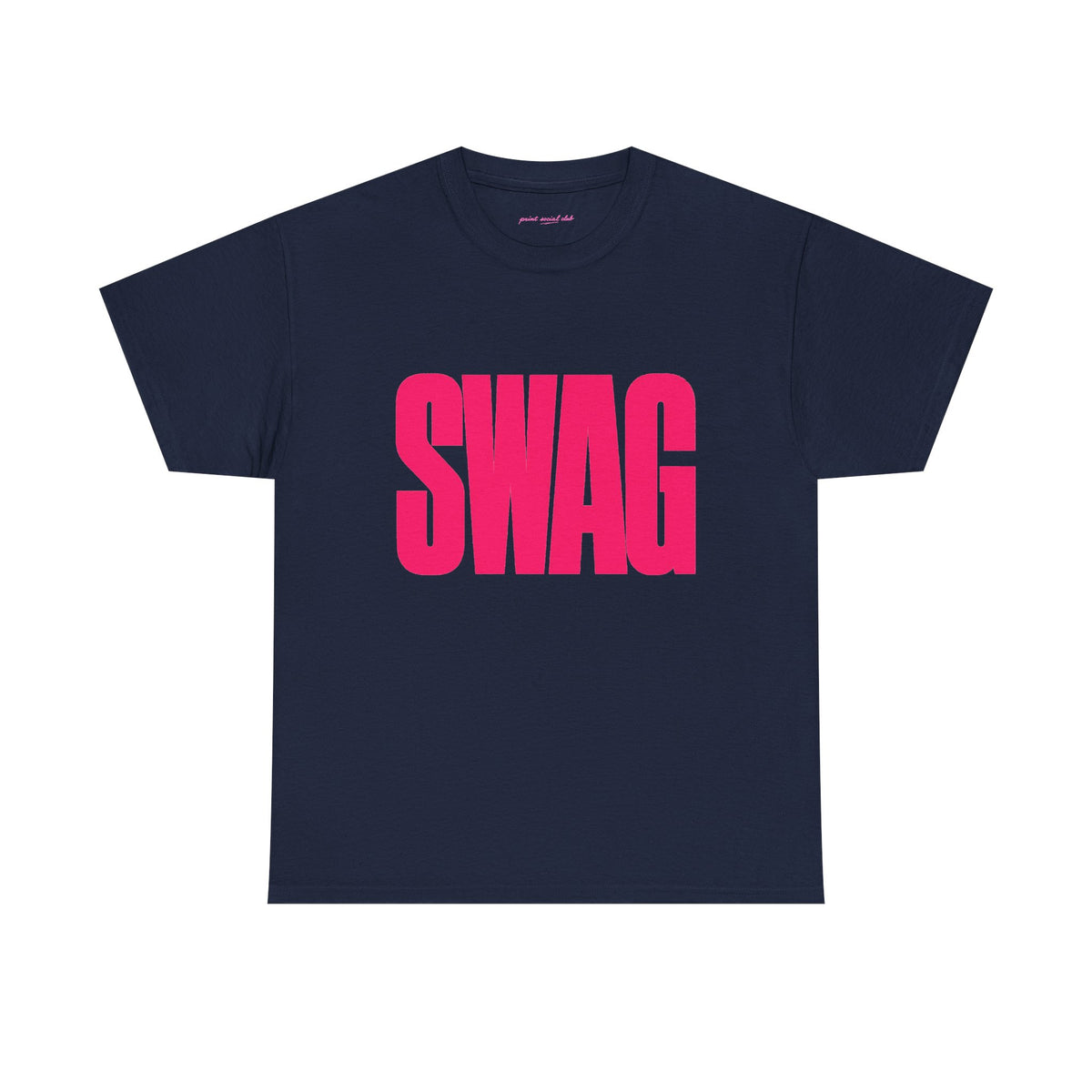 SWAG Classic Tee in Navy, front