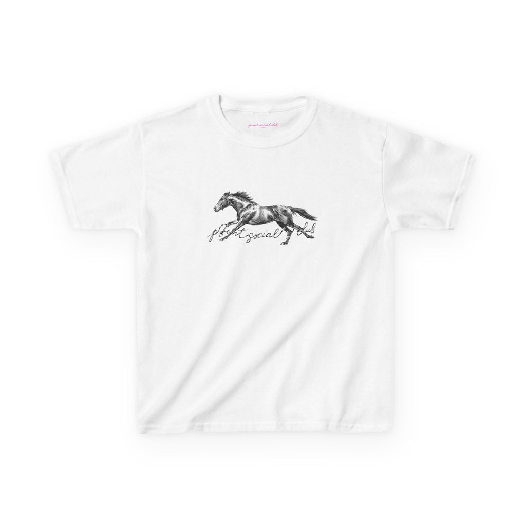 The Horse Baby Tee, front