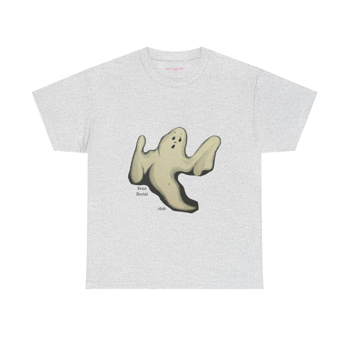 Boo Classic Tee in Ash, front