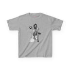 Moss Baby Tee in Sport Grey, front