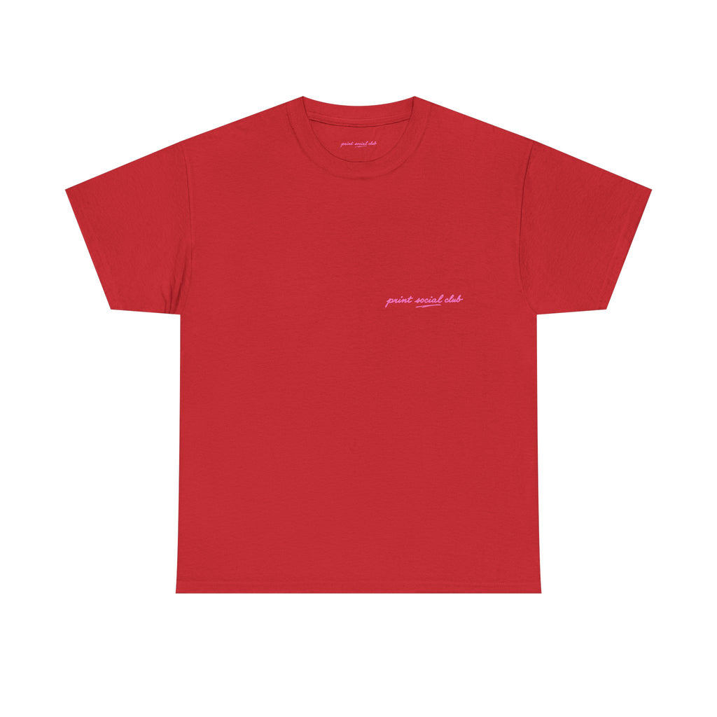 LNF Classic Tee in Red, front