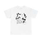 Too Much Champagne Classic Tee in White, front